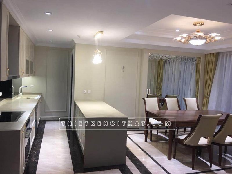 Xu hướng 16 mẫu trang trí bàn ăn chung cư, nhà phố, biệt thự được lựa chọn nhiều nhất