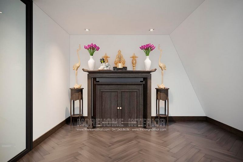 Tủ thờ đẹp cho nhà phố, nhà biệt thự, nhà chung cư